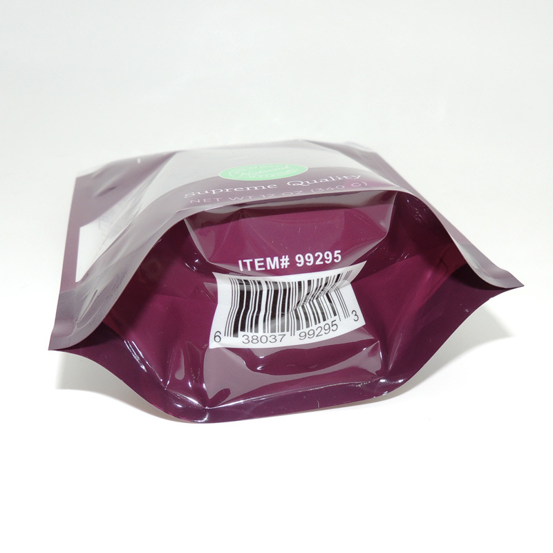 开窗食品包装袋批发 烘焙饼干坚果瓜子蚕豆阴阳自封塑料拉链袋