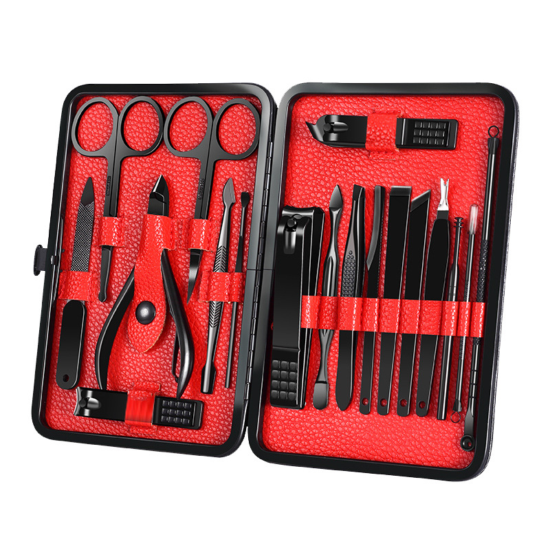Black nail scissors for nails stainless steel