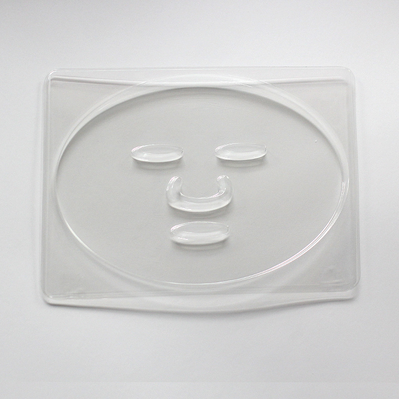 厂家直供面膜托盘  DIY面膜模具循环使用pet材质模型海藻面膜模具