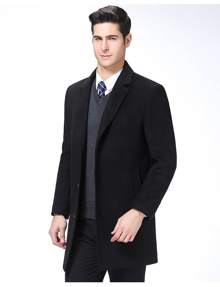 Manteau homme en Laine - Ref 3419560 Image 17