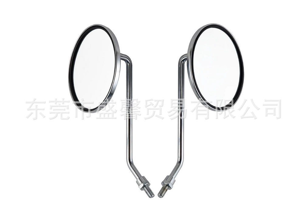 Аксессуары для мотоциклов, зеркало заднего вида с гальваническим покрытием CL90 CT90 CB100 CL100 M8, набор ретро-зеркал заднего вида