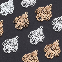 流苏连接片 diy和风发饰材料手工古风发簪发钗步摇合金有孔配件