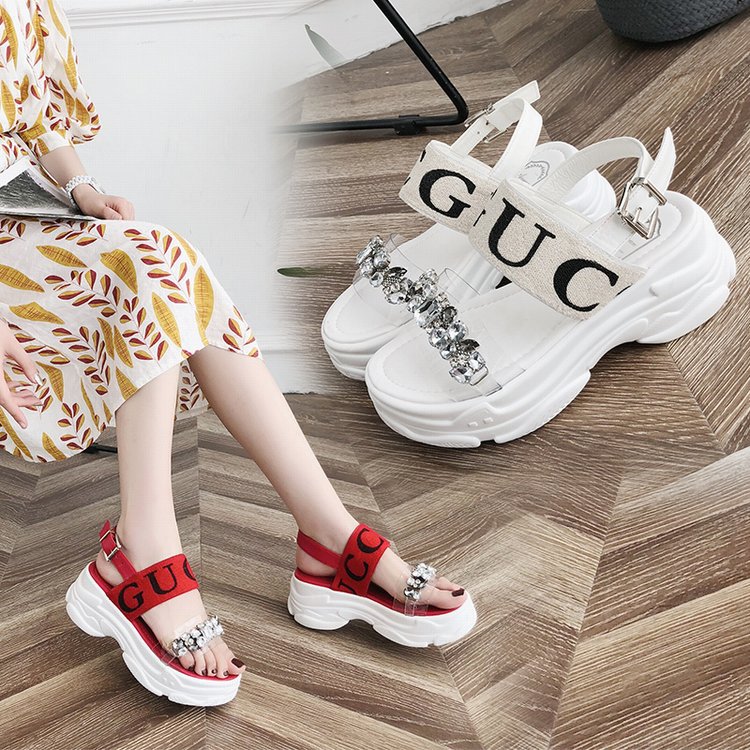 Chaussures été pour femme en Caoutchouc - Ref 3345553 Image 15