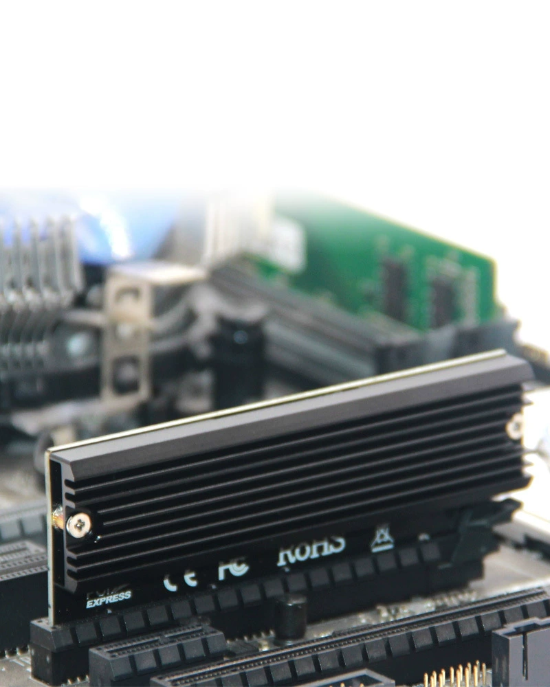 M.2 NVME Transit Card PCIE SSD Extended Card Full Aluminum Alloy Detaida M-Key SSD hard disk conversion card