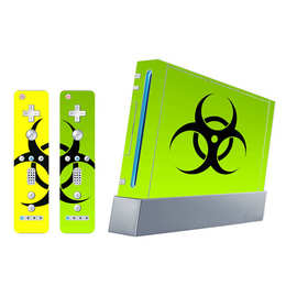 源头厂家任天堂Wii彩色贴纸时尚WiiU游戏机贴个性化图片