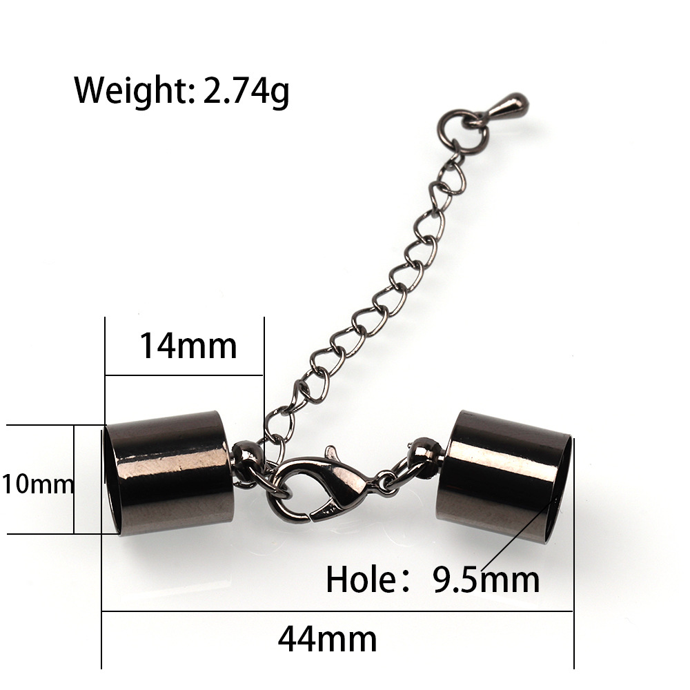 20g Weight Extension Chain Jewelry Making Type 4*8mm, 5*9mm, 6 * 10mm Jewelry Making Size DIY Jewelry Accessories Classification 1 Piece Quantity Copper Material Solid Color Pattern Plating Design Casual, Simple Style Style 1 Piece Copper 4*8mm 5*9mm 6 * 10mm Jewelry Accessories 8