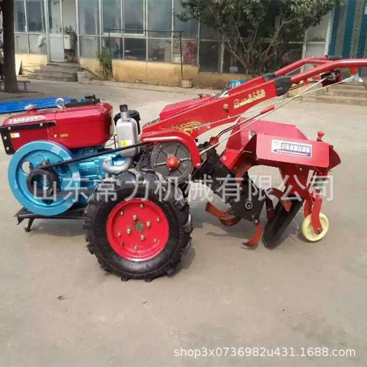 低油耗大底盘手扶拖拉机 性能稳定大动力手扶拖拉机 手扶旋耕机