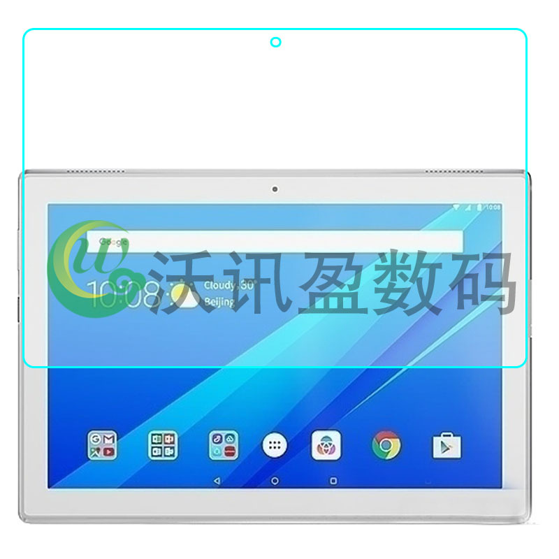 For Lenovo TAB 4 10 flat tempered glass film TB-X304F/N screen protection film HD explosion-proof