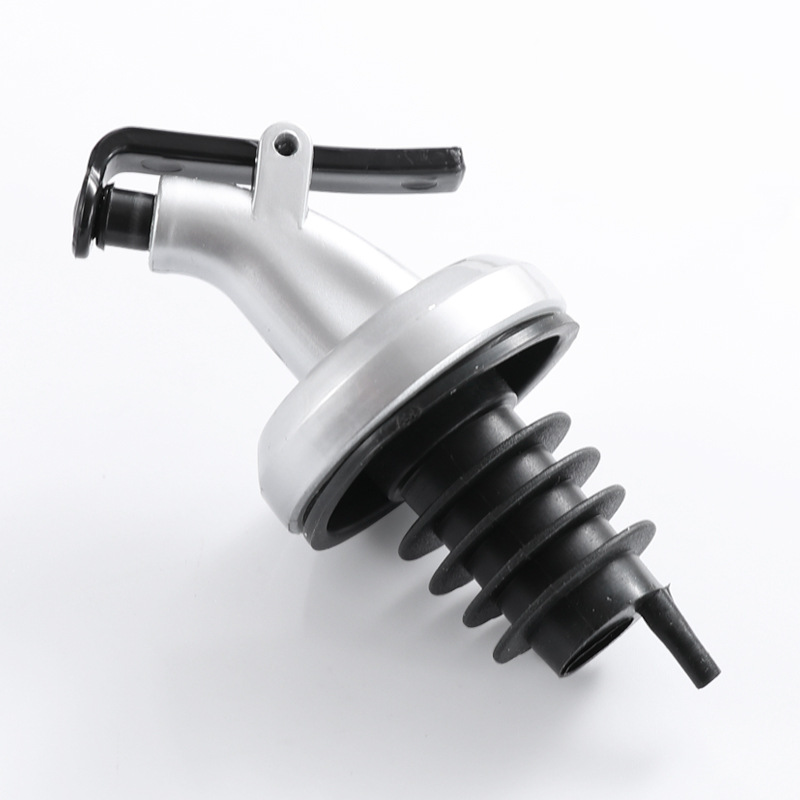 调味瓶油酱醋瓶嘴瓶塞料倒油嘴密封油塞防漏油壶不滴漏硅胶塞导流|ru