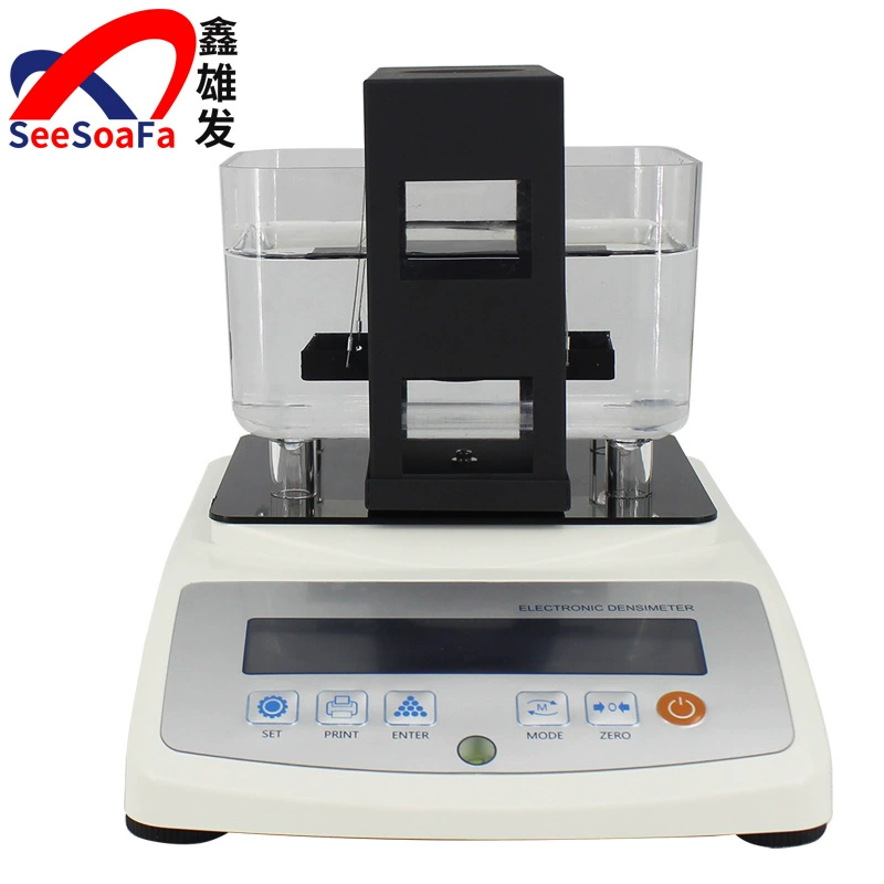 Тестер плотности вспененной керамики метод плавучести Обнаружение удельного веса резиновой пластмассы метод насыщения Обнаружение водопоглощения губки