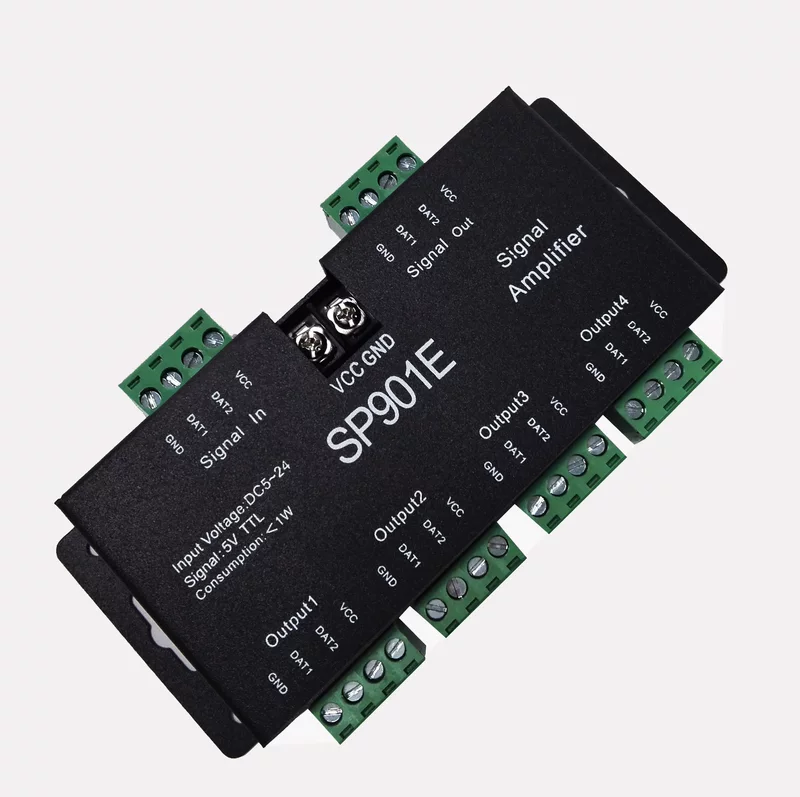 SP901 Phantom Sub -Control WS2811 Lantern LED Lemporant Controller Phantom SPI signal amplifier