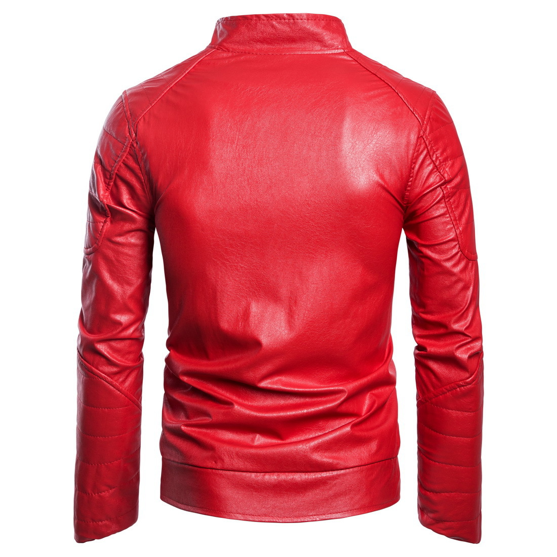 European men's leather coat fall 2019 new fashion punk wise European foreign trade coat