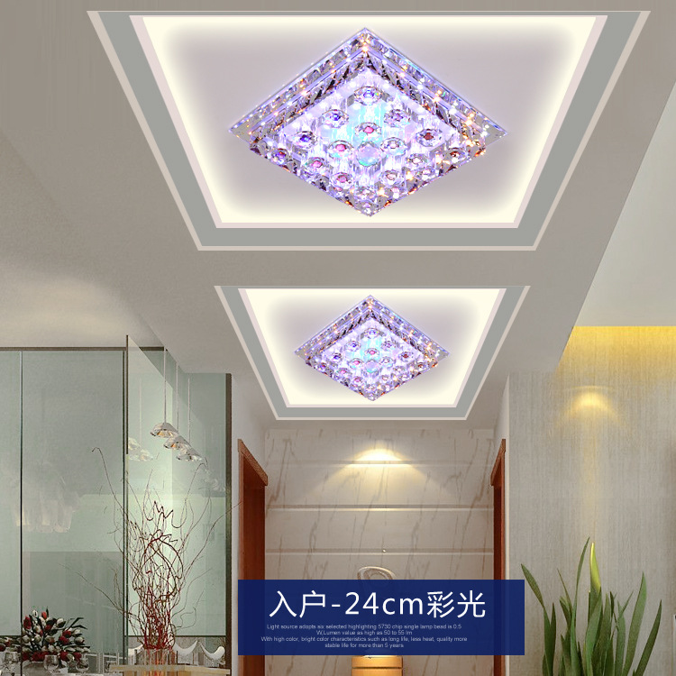 Creative square LED lights for corridor for gazebo