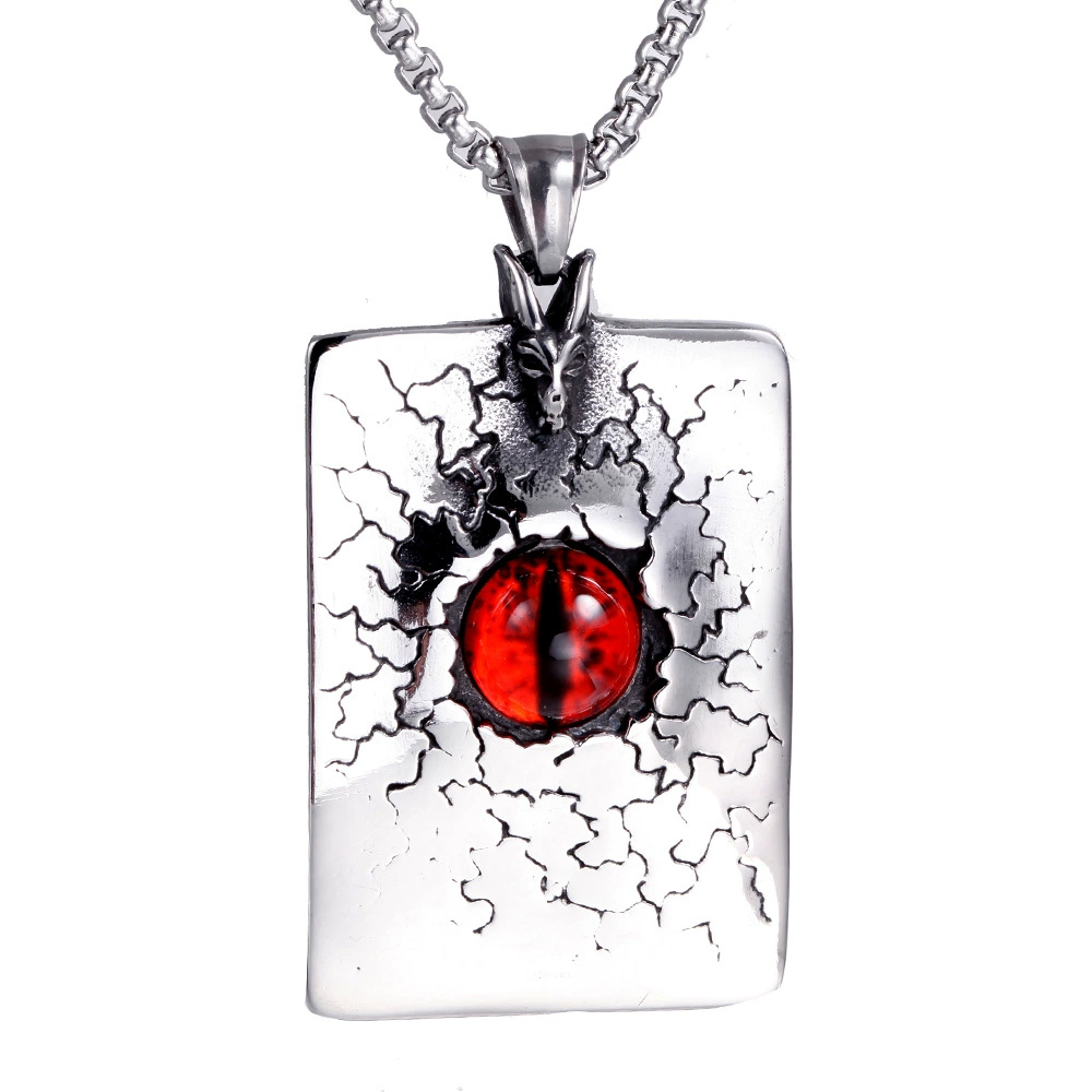 Пretro pendant stainless steel, necklace, European style
