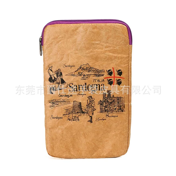 New Tyvek tablet bag Brown DuPont paper ipad protection bag scratch-resistant computer storage bag