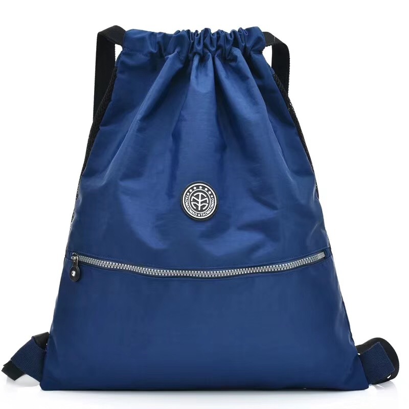 抽绳束口袋骑行双肩抽绳袋收纳LOGO外贸背包环保定制轻便环保袋