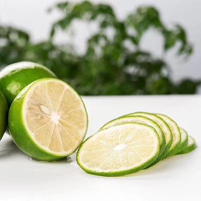 海南青柠檬 新鲜当季水果 皮薄多汁~2斤约15个左右