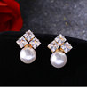 South Korean hypoallergenic goods, earrings, universal silver needle, accessory, silver 925 sample