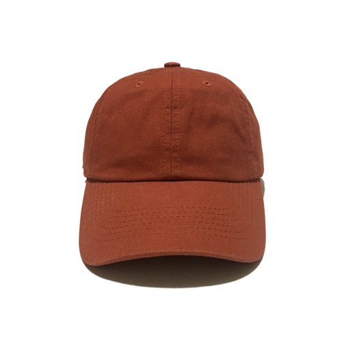 Basic model light board soft top cotton baseball cap curved brim solid color duckbill hat unisex Korean style men and women versatile shopping sun hat