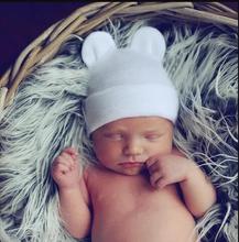 SH1115欧美婴儿用品 新生儿胎帽 婴幼儿兔耳朵造型帽 宝宝帽子