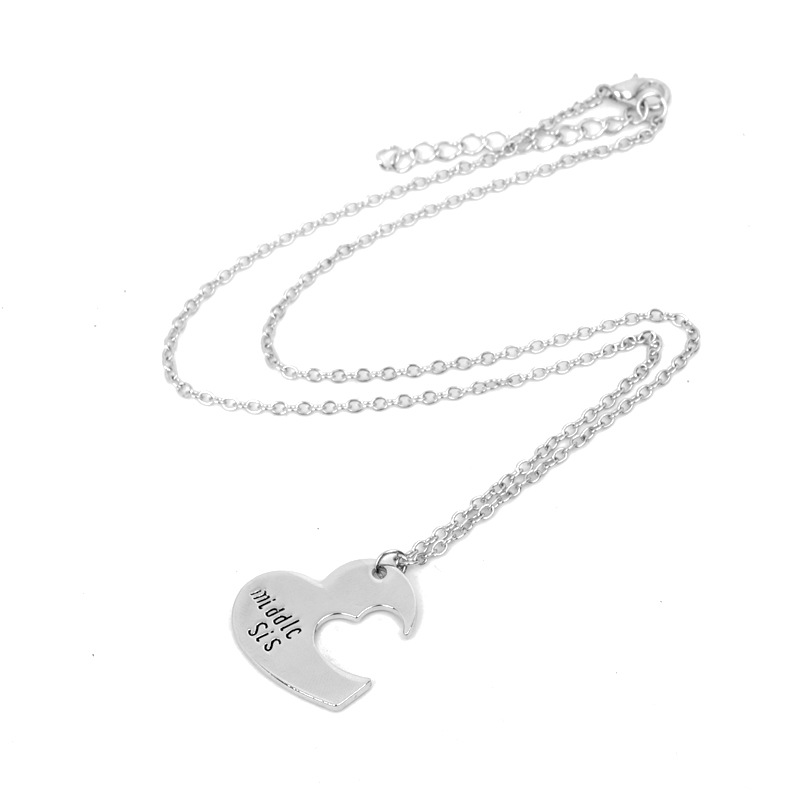 Hot Sale Fashion Sister Little Middle Alloy Necklace For Women display picture 10