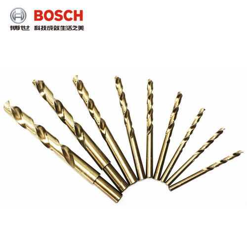 German Bosch HSS-CO cobalt twist drill bit 1.0-13mm special electric drill bit for drilling stainless steel sheets