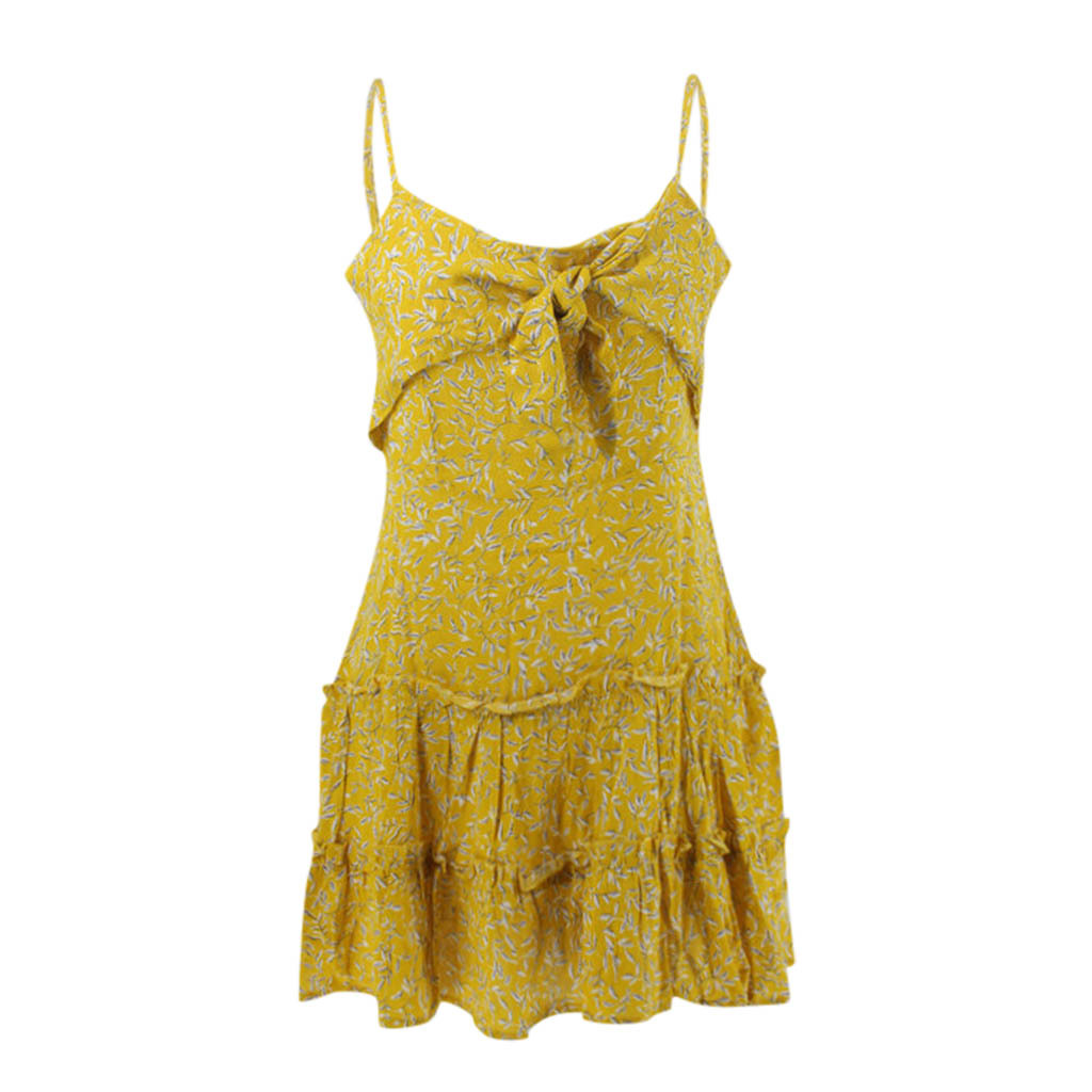 Women s Print square collar Sling Dress nihaostyles wholesale clothing NSJRM81754