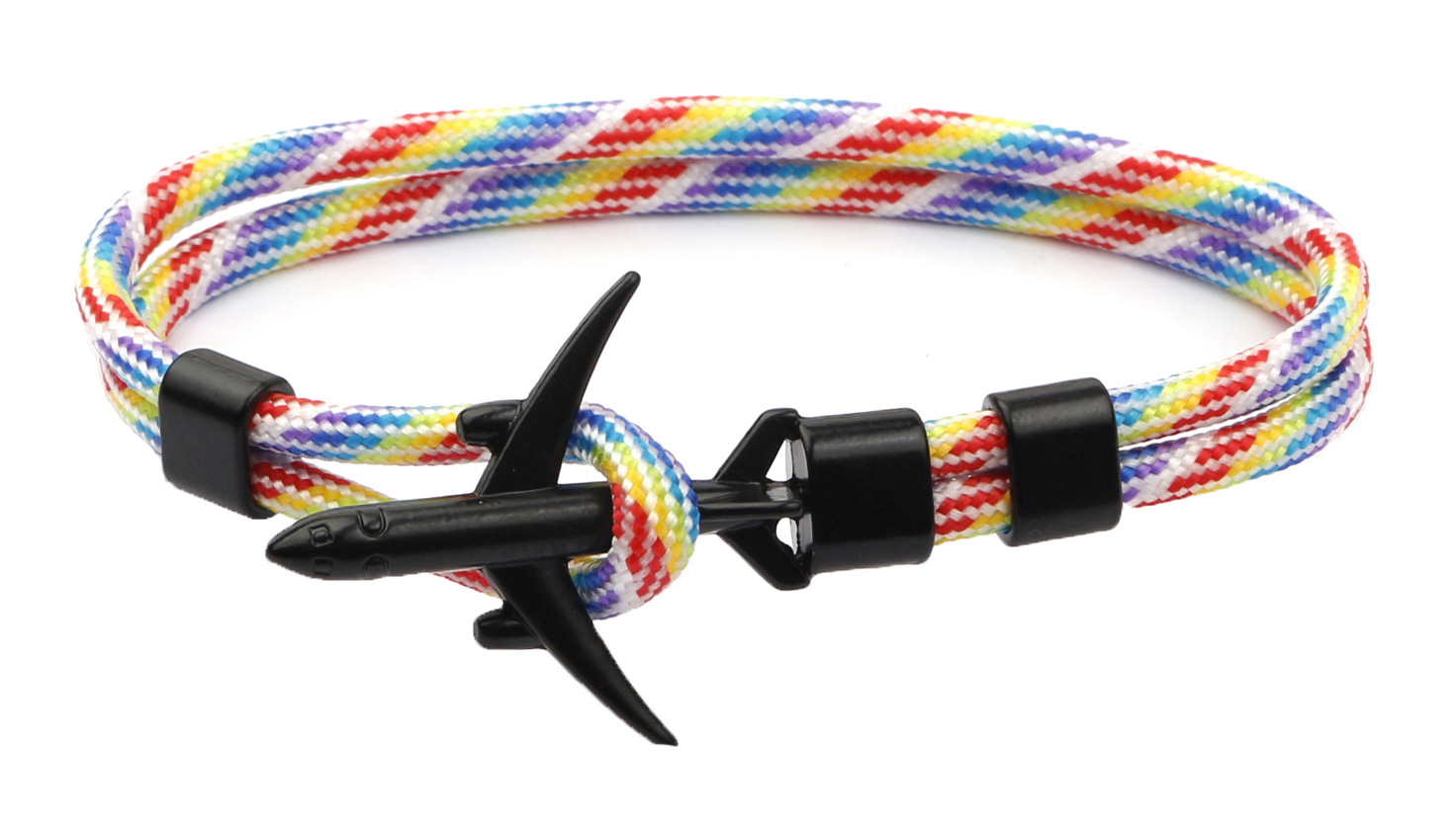 Simple Style Geometric Alloy Nylon Braid Unisex Bracelets