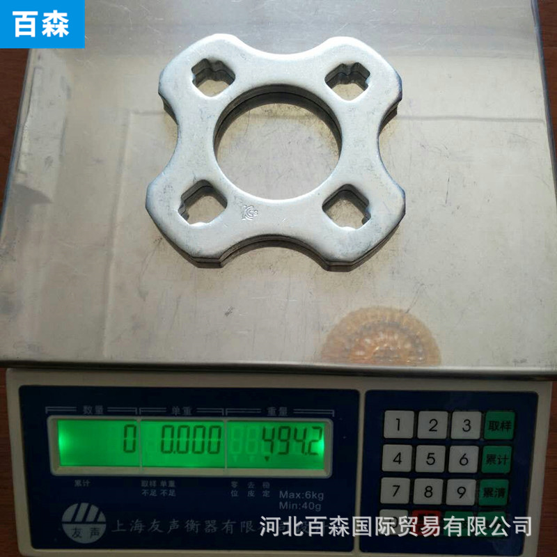 韩式圆盘脚手架配件十字圆盘60.5mm