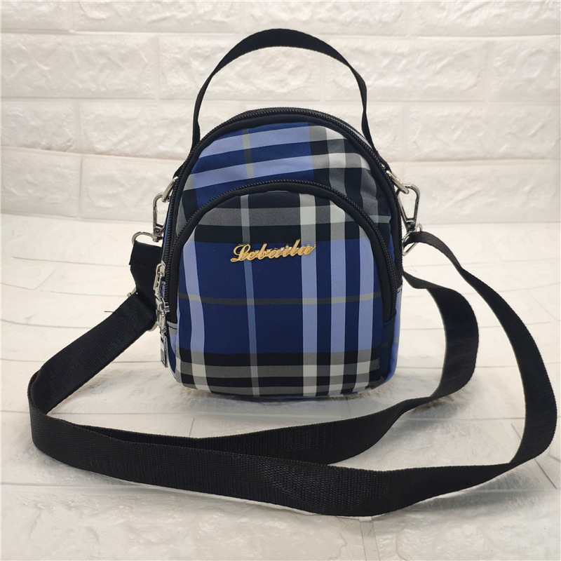 2019 new pattern lady Handbag multi-function The single shoulder bag Best Sellers leisure time Inclined shoulder bag Plaid Bag Trend