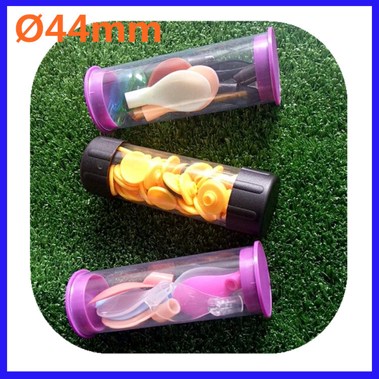 厂家直供高透明PVC包装管ABS钻头包装管带盖环保定制LOGO