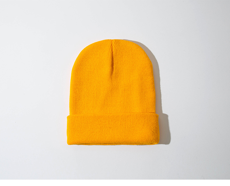 126g Weight Wool Cap Hats Type Daily Occasion Acrylic Material Solid Color Pattern Winter Season Women'S Gender Sewing Design Simple Style Style Crimping Rim Women'S Simple Style Solid Color Sewing Crimping Wool Cap 20