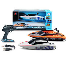 跨境創新2.4G電動競速快艇 兒童水上玩具迷你遙控船模型