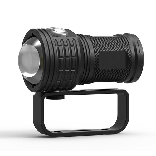 New QX3 fill light lens photography diving flashlight red and blue light high power underwater 80 meters IPX8