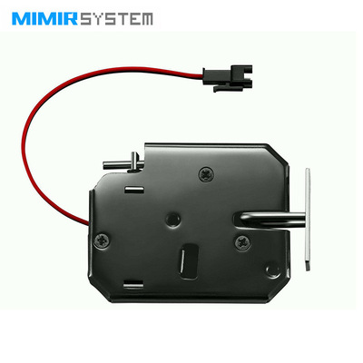 快递柜锁 物流储物箱电控锁 格子售货口红机电磁锁 12V带反馈监测