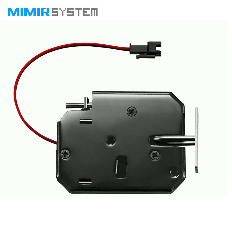 快递柜锁 物流储物箱电控锁 格子售货口红机电磁锁 12V带反馈监测