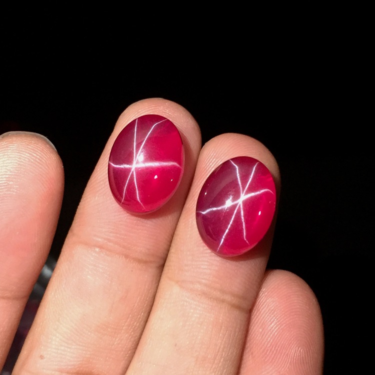 蛋形 星光红宝