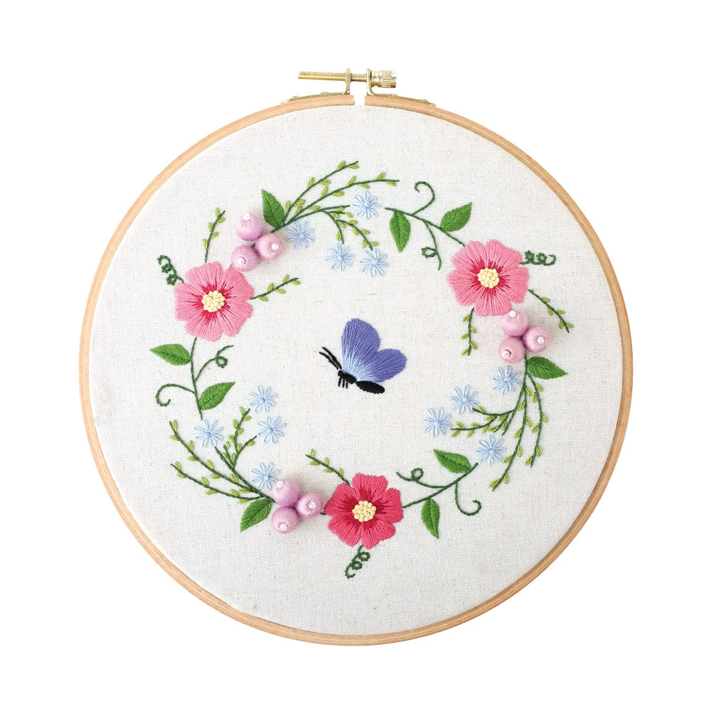 Base materials set, three dimensional cloth, DIY, with embroidery, for beginners, training