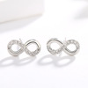 Earrings, accessory, wish, Korean style, simple and elegant design, wholesale