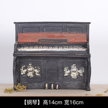 ZAKKA杂货 家居装饰品 工艺摆件 做旧做脏工艺 钢琴