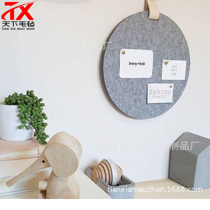 毛毡挂袋时尚墙饰制品 多种款式可生产毛毡挂袋