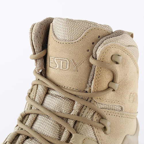 ESDY outdoor shoes mid-top hiking shoes men's hiking shoes military fans tactical boots combat boots C209
