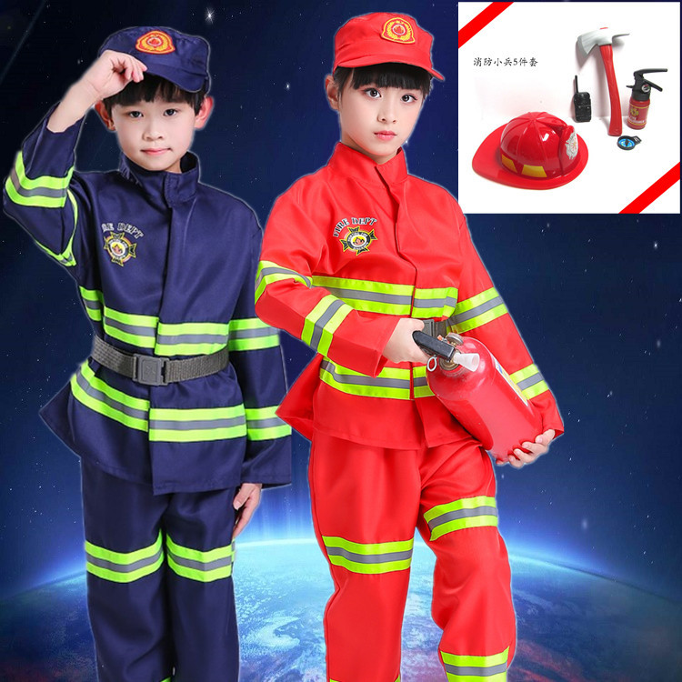 children Firefighters clothing child Paternity clothing Professional experience Role Playing Firefighters Costume