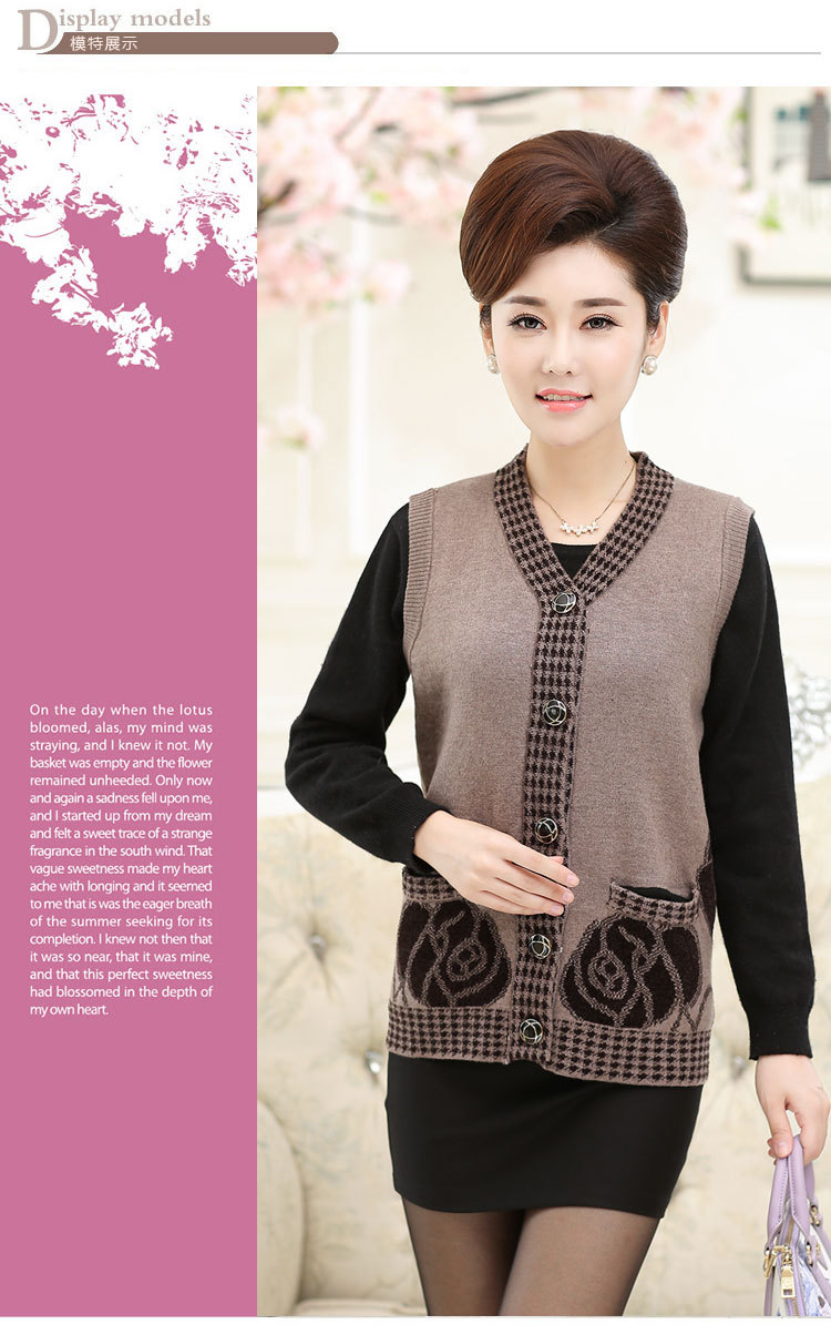 Gilet femme en Laine - Ref 3317338 Image 17