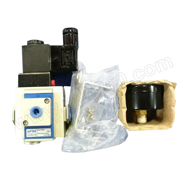 GV系列慢启阀AIRTAC/亚德客GV200-08-F1-CAC110V,R1/4
