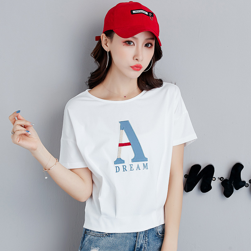 Avocado Short sleeved T-shirt 2020 summer Korean Edition new pattern have cash less than that is registered in the accounts jacket Easy Versatile half sleeve Base coat