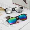 Retroreflective sunglasses suitable for men and women, retro glasses solar-powered, 1035m, wholesale