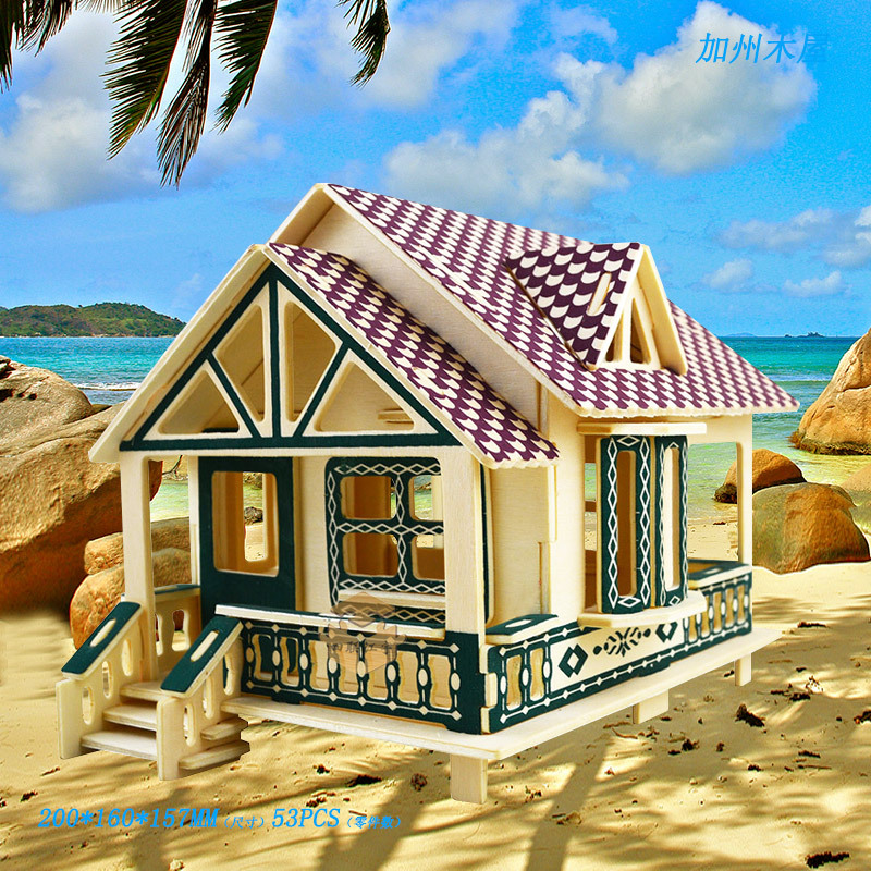 Калифорнийский деревянный дом