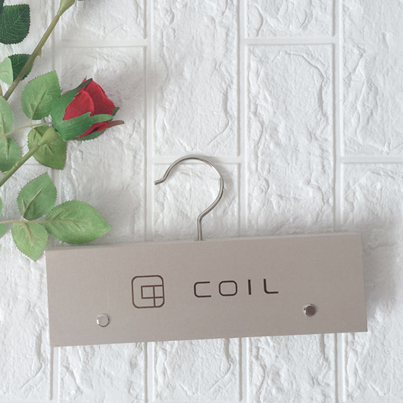 定制布样挂钩挂卡色卡纺织面料窗帘布料卡头铁钩子母钉配套