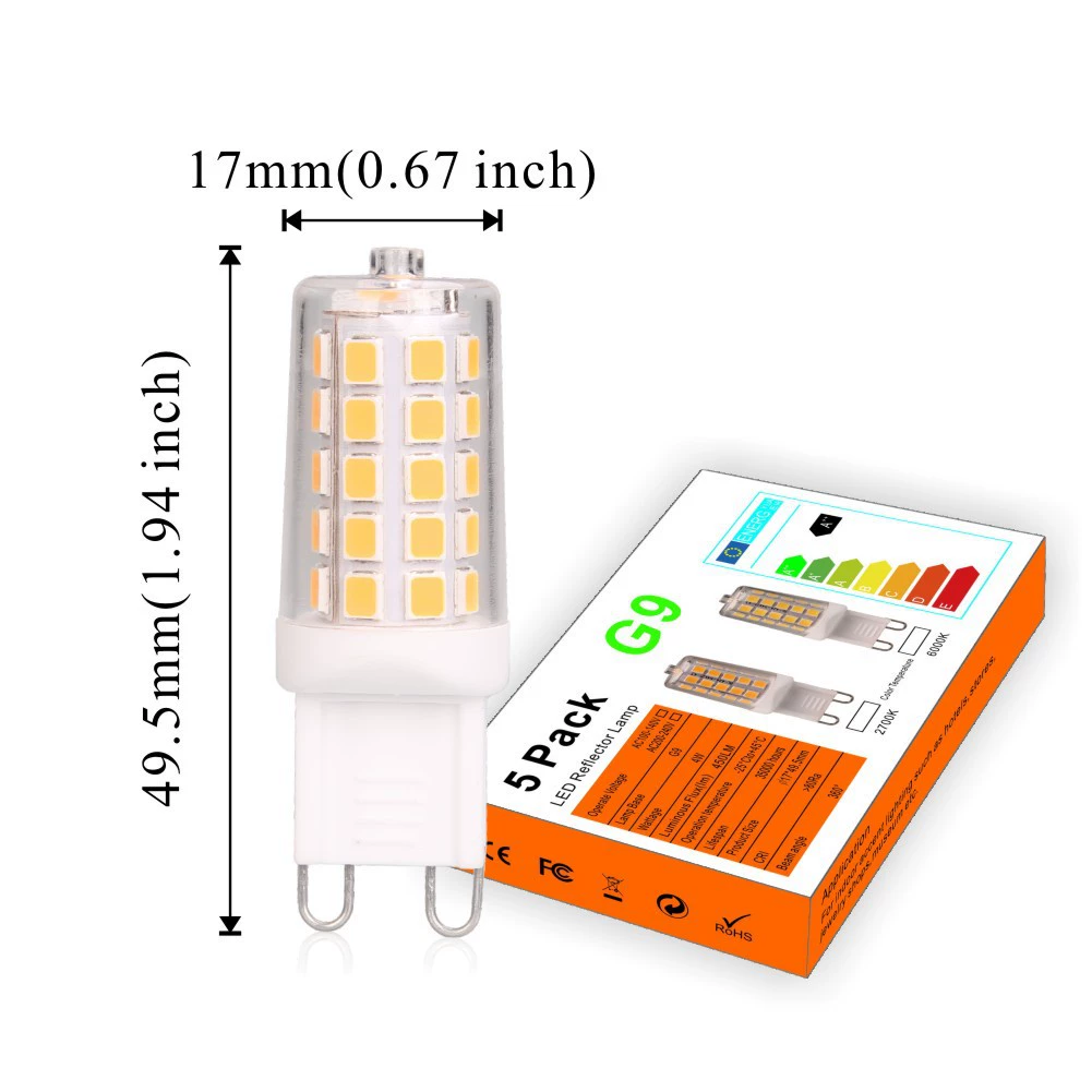 LED лампы, лампочка, 3W, 6W